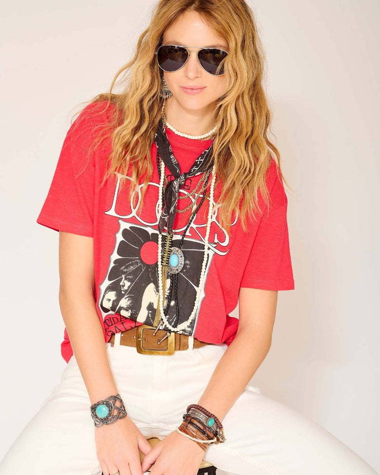 T-shirts korte mouw beige MKT studio main image 1