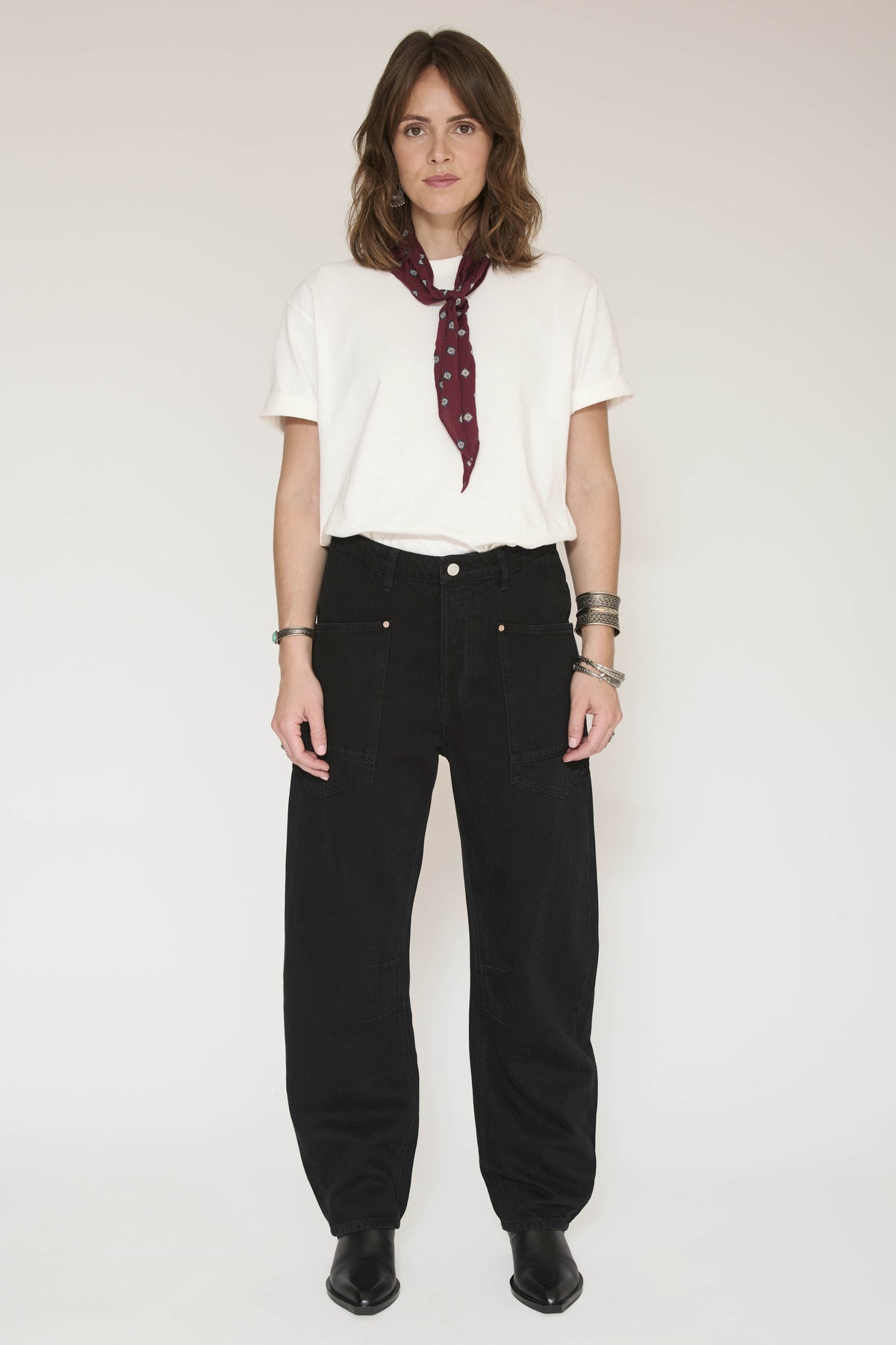 Jean - PALMA WALL STREET DENIM-BLACK - ELTON WASH