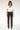 Pantalon - THE DIANA VELVET-BROWN