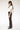 Pantalon - THE DIANA VELVET-BROWN