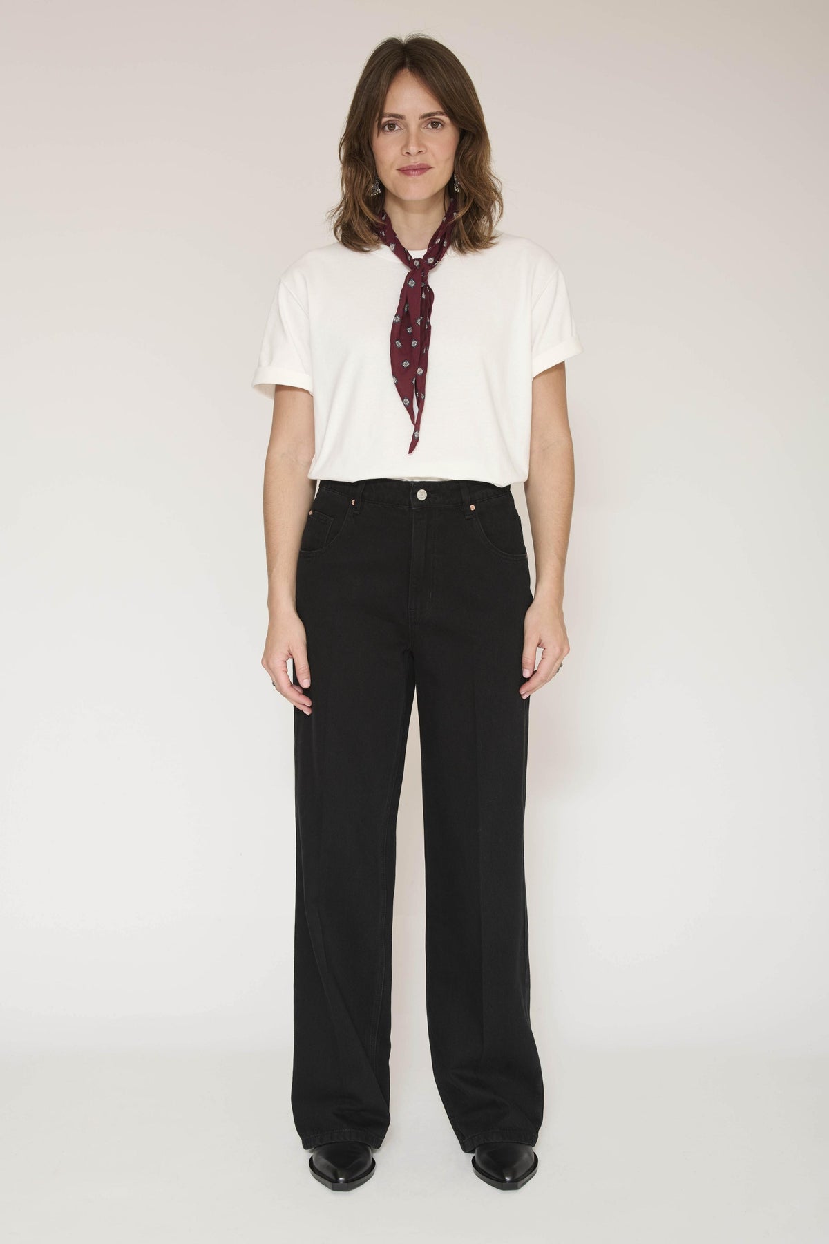 Jean - THE JAMES WALL STREET DENIM-BLACK - ELTON WASH