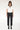 Jean - THE LINDA POWER STRETCH-BLACK - RINSE WASH