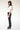 Jean - THE LINDA POWER STRETCH-BLACK - RINSE WASH