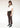 Pantalon - THE LINDA VELVET-BROWN