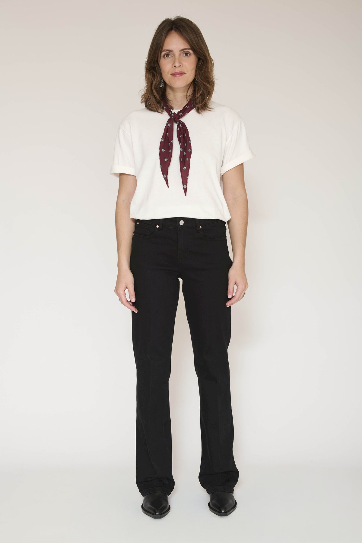 Jean - THE MERCURY POWER STRETCH-BLACK - RINSE WASH