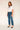 Straight leg jeans - THE LINDA WILSON BLUE ARKANSAS WASH