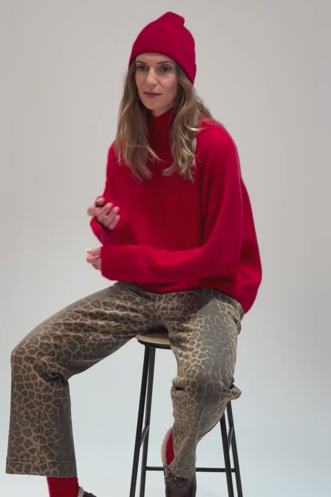 Jean - THE FRIDA LEOPARD PRINT-NUTS